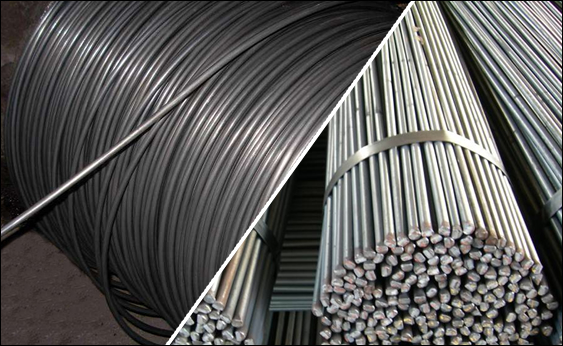 Plain round steel rod